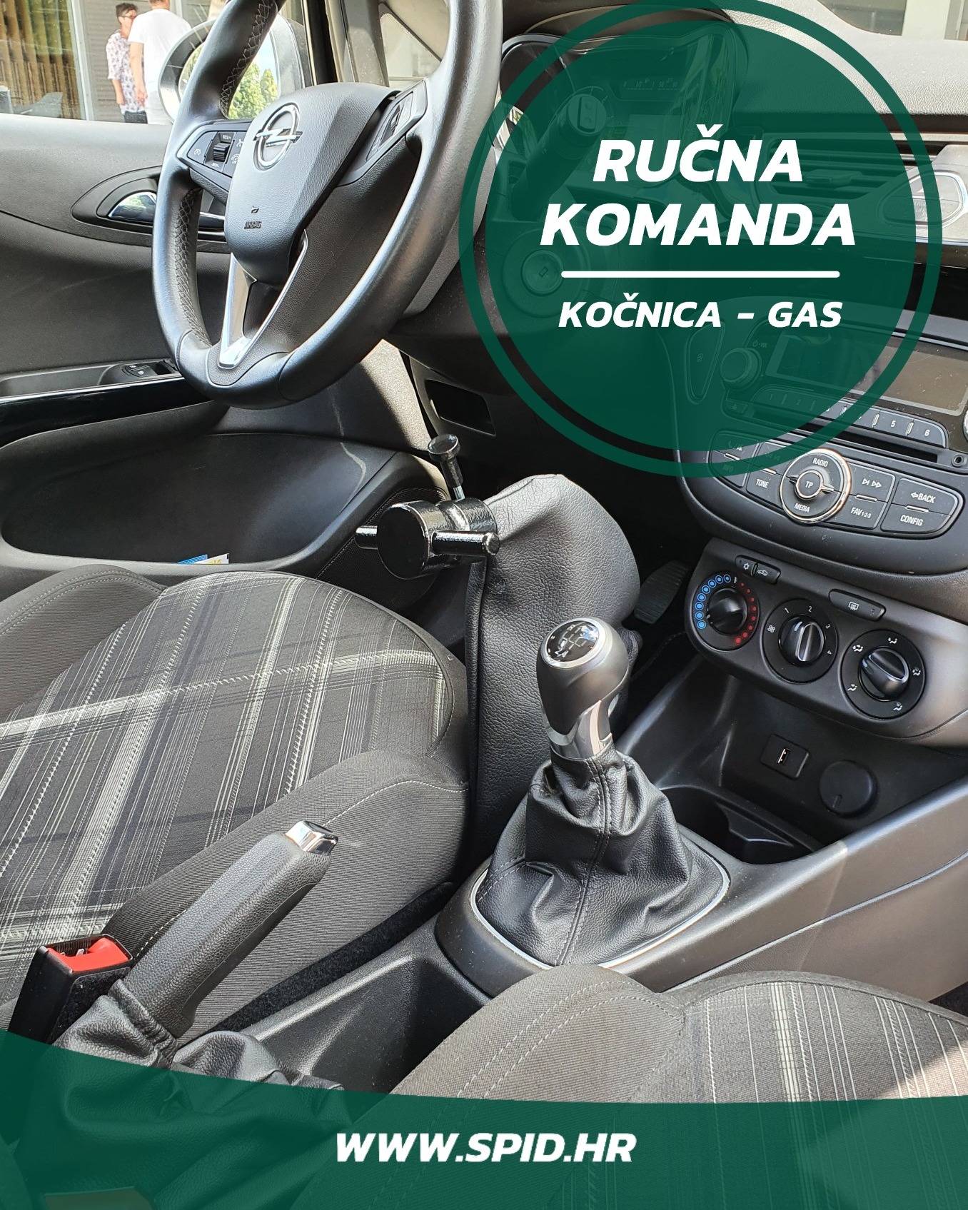 ručna komanda Comfort plus